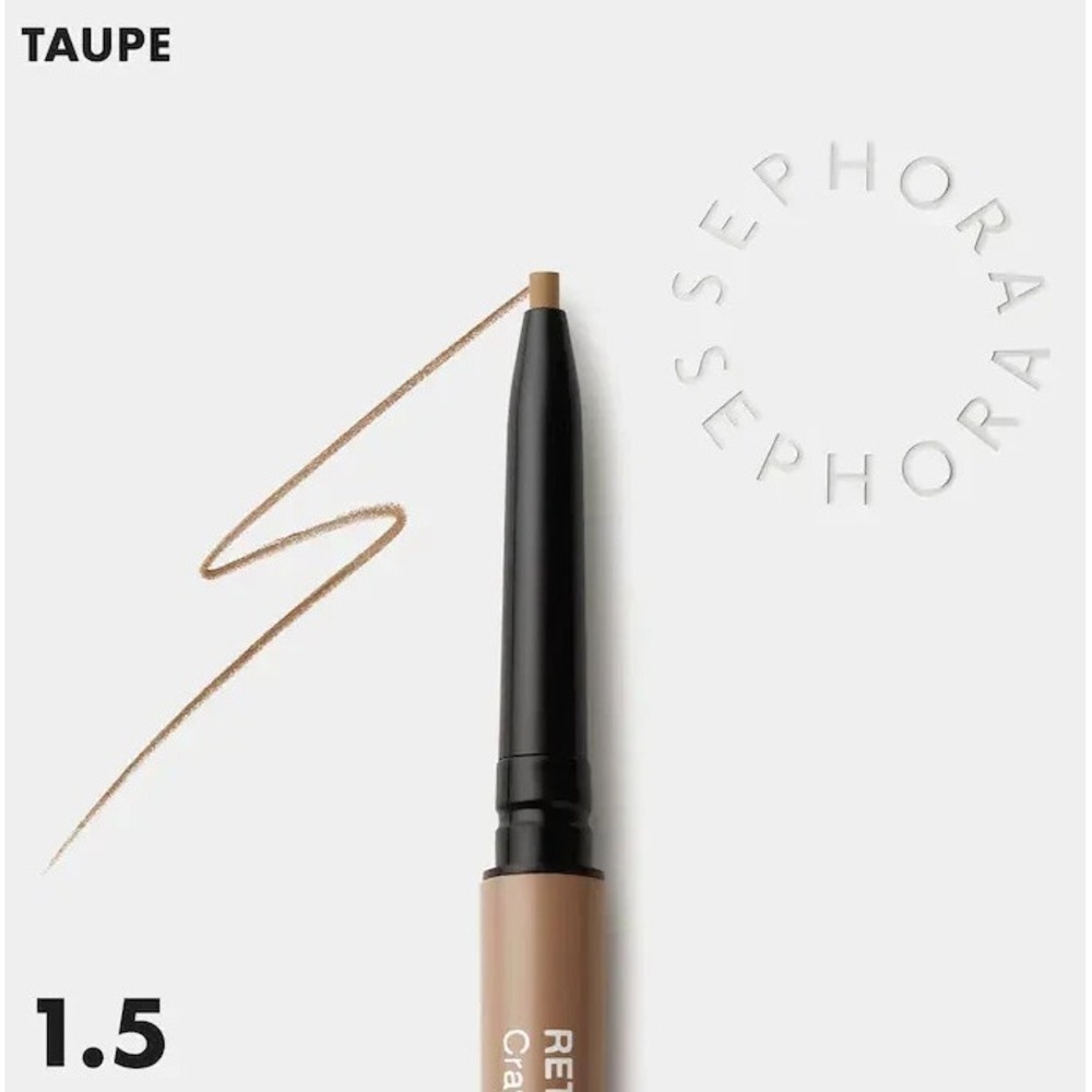 SEPHORA Taupe 1.5 Retractable EyeBrow Pencil - Waterproof Brow